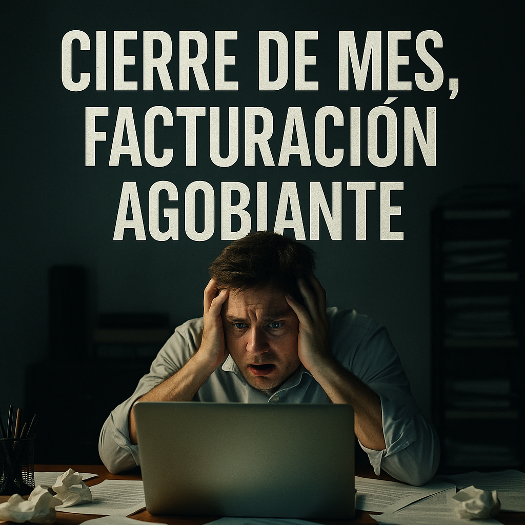 Cierre de mes facturacion agobiante