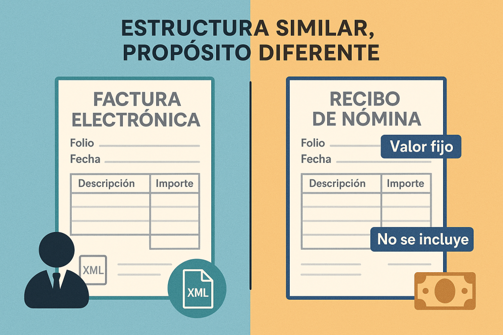 Recibo de Nomina Seccion CFDI Estandar