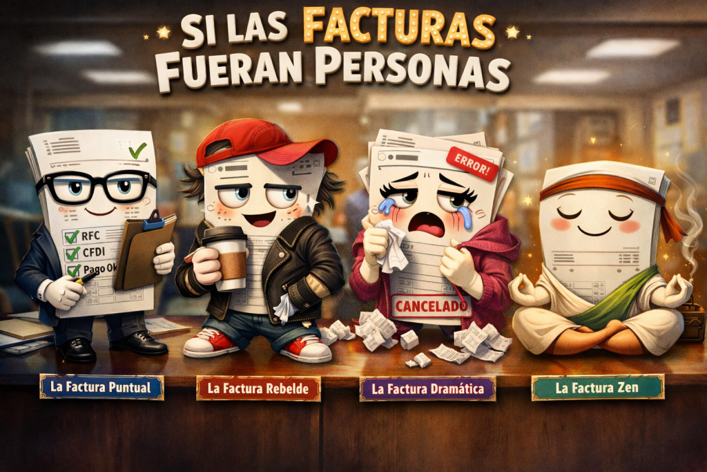 si las facturas fueran personas
