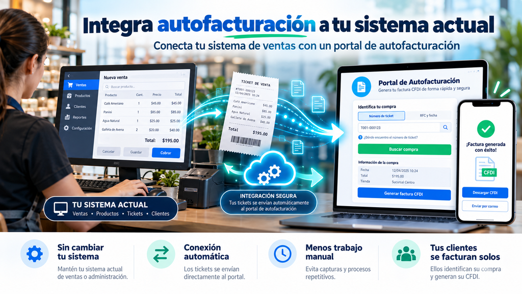 integrar autofacturacion a tu sistema